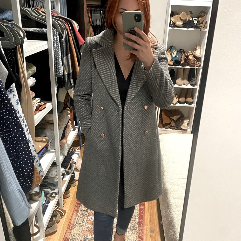 Grey Ted Baker Coat